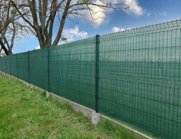 SIATKA CIENIUJĄCA 62% MATA OSŁONOWA MASKUJĄCA NA PŁOT OGRODZENIE 1x50m UV
