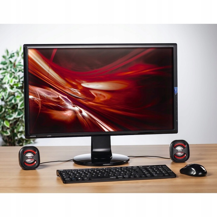 Hama GŁOŚNIKI KOMPUTEROWE do laptopa, PC, notebook