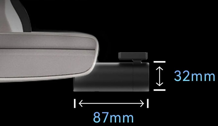 DDPAI Mini Pro wideo-rejestrator kamera samochodowa DVR 2304x1296p WI-FI