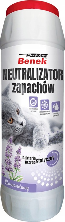 Granulat Proszek Super Benek Neutralizator walka z zapachem mix 4x 500 g