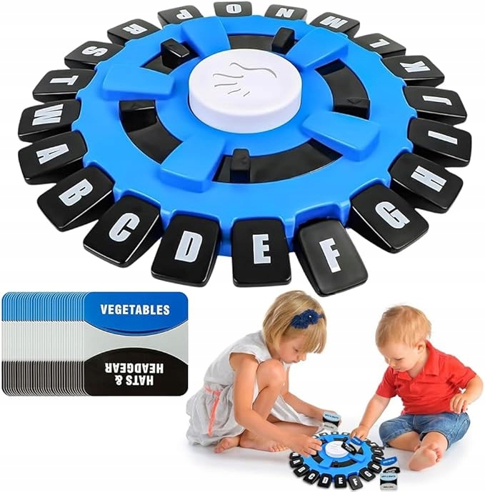 THINK WORDS GAME WITH LETTERS, STRATEGIC PARTY BOARD GAMES FOR FAMILY