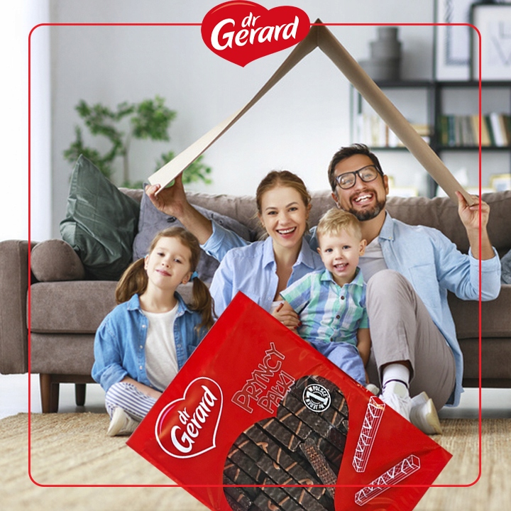 Wafle Ciastka PryncyPałki Kakaowe 726 g Dr Gerard