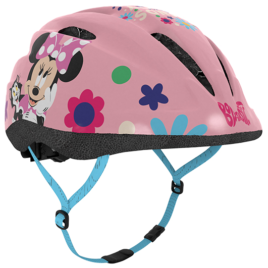 Kask rowerowy na hulajnogę rolki deskorolk Mini Minnie obwód głowy 48-52 cm