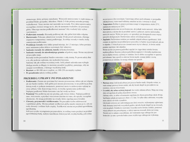 Książka infouprawa JAK UPRAWIAĆ WARZYWA + Kalendarz Warzywnika 2024