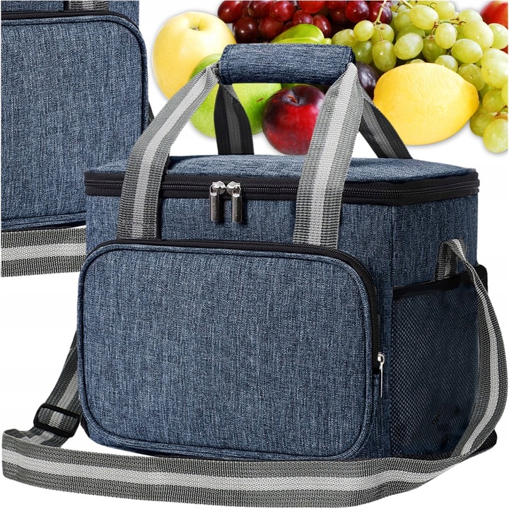 Termiczna Torba na napoje jedzenie Śniadanie duża LUNCH BOX podróżna