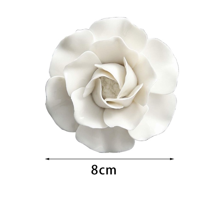 Wiszące ceramiczne kwiaty Craft S Peonia 8cm