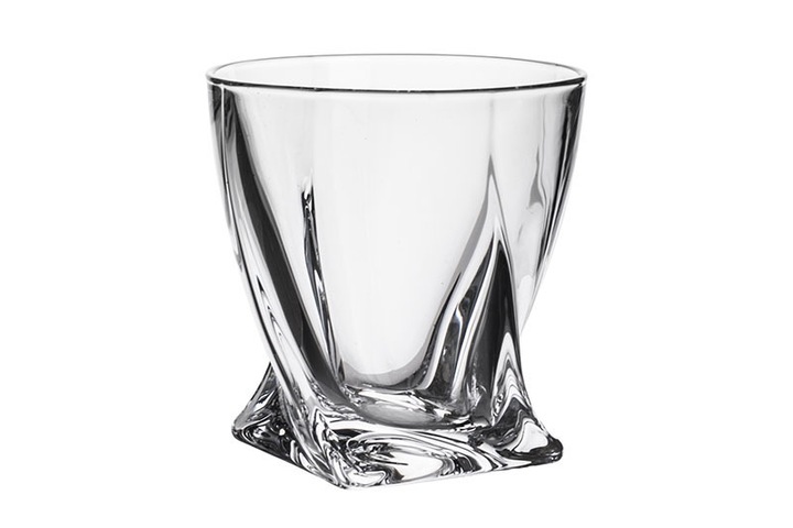 BOHEMIA QUADRO Szklanki 340 ml 12 sztuk