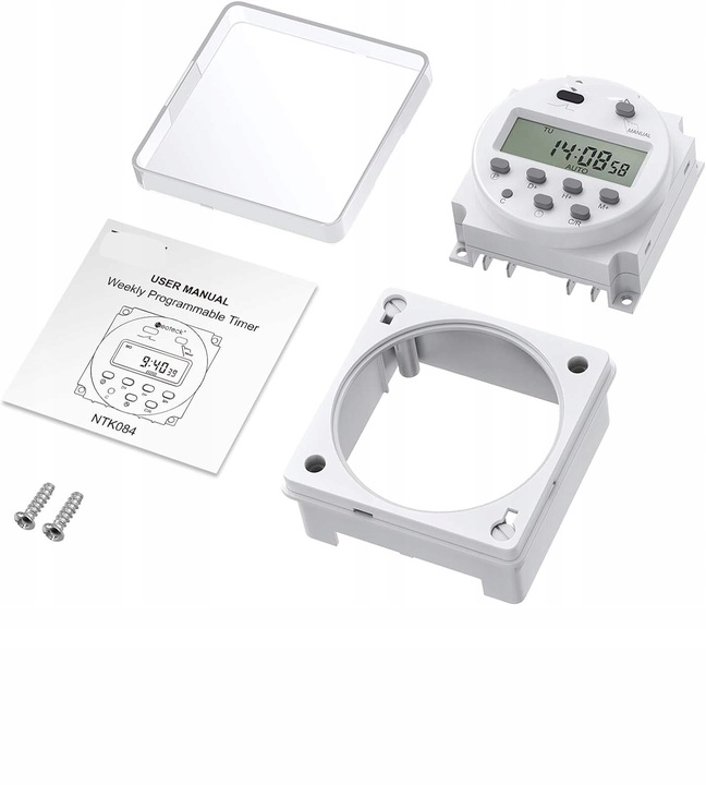 PROGRAMATOR CZASOWY WŁĄCZNIK TIMER WYŁĄCZNIK WODOODPORNĄ