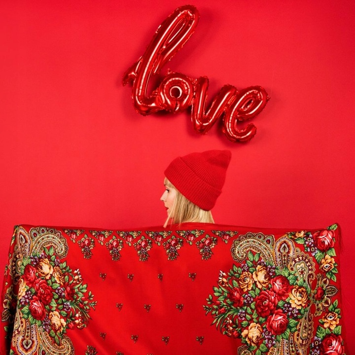 Komplet Intensive Winter - czerwony