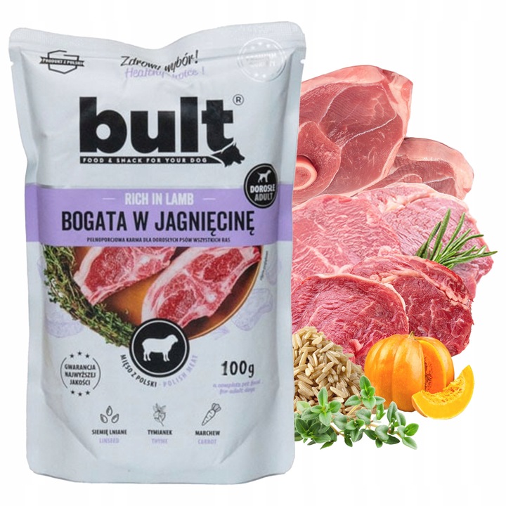 MOKRA KARMA DLA PSA BULT SASZETKI 30x 100g. MIĘSO ZESTAW MIX 6-SMAKÓW