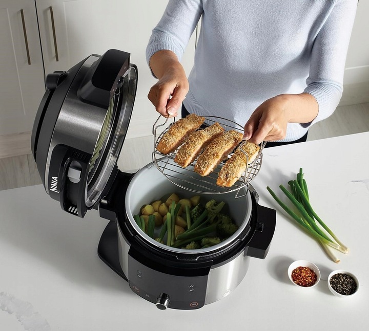 NINJA FOODI OL550EU 11 w 1 SmartLid multicooker, garnek, pieczenie, grill