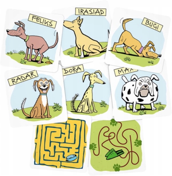 Gierki Małżeńskie, gra towarzyska dla par + Psia kość!, gra rodzinna