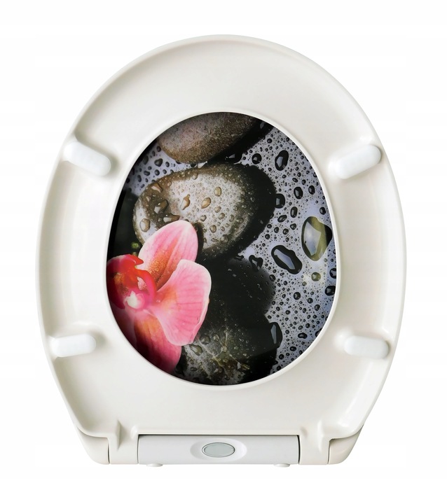 DESKA WC KLOZETOWA SEDESOWA WOLNOOPADAJĄCA KOLOROWA KAMIEŃ STORCZYK ESTIVA