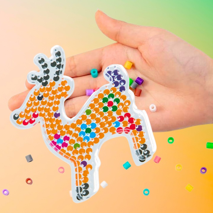 KORALIKI do PRASOWANIA ZESTAW 9000 szt DLA DZIECI SZABLONY WALIZKA PREZENT