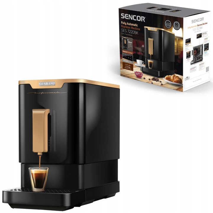 Ekspres do Kawy Automatyczny Sencor SES 7220BK