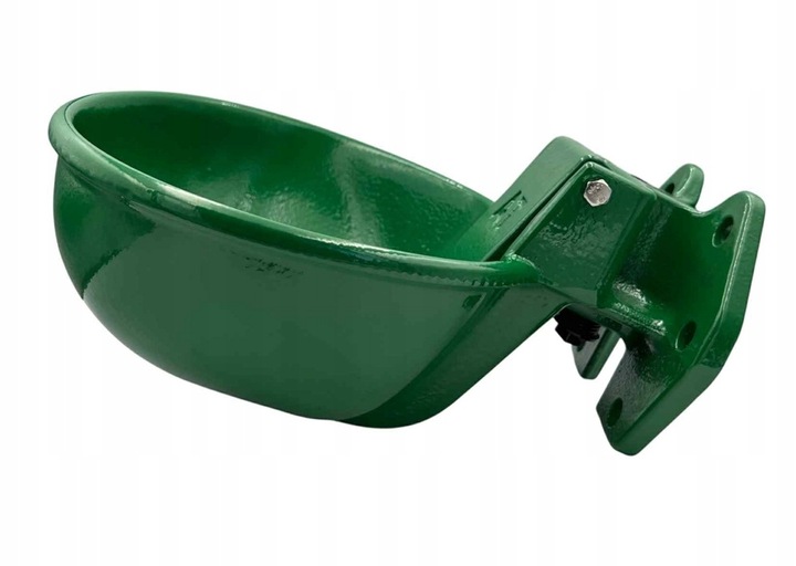 SOLIDNE POIDŁO MISKOWE ŻELIWNE DLA BYDŁA KONI 2 LITRY SZEROKI JĘZYK TYP 105