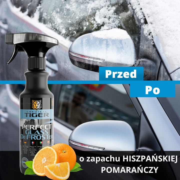 Odmrazacz do szyb zapachowe