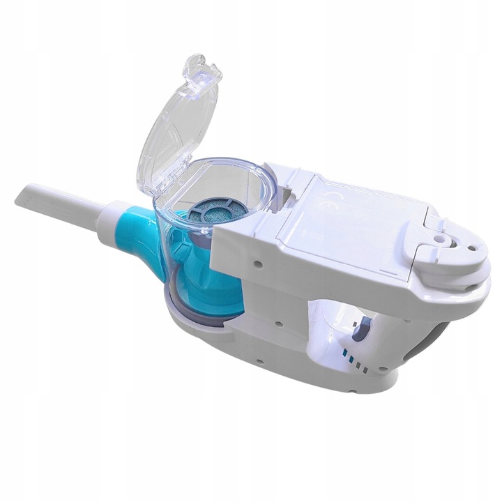 Odkurzacz dla dzieci 10w1 SSANIE DŹWIĘK ŚWIATŁO LED 3 KOŃCÓWKI POJEMNIK MOC