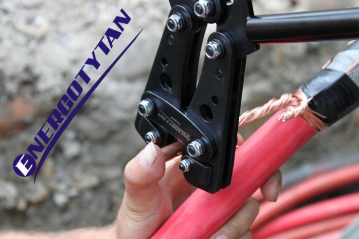 ZACISKARKA PRASKA DO KABLI TULEJEK PRZEWODÓW 6-50