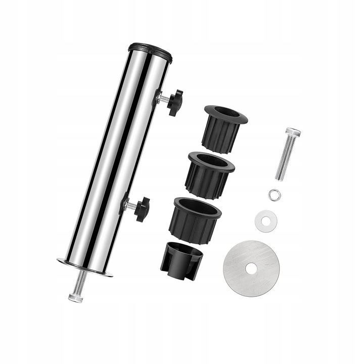 Podstawa parasola Stojak Rurka pasuje do 6 cm słupka Stal do podwórka