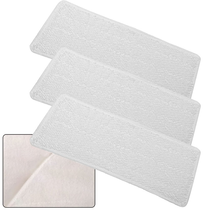 2X WKŁADY MOPA PAROWEGO Steam Plus XXL 2 SZT MIKROFIBRA