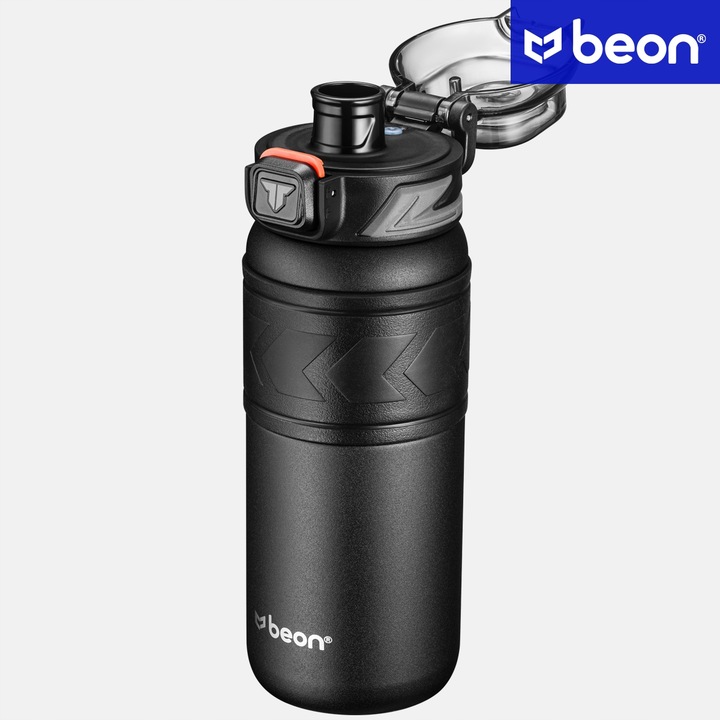 KUBEK TERMICZNY NA KAWĘ HERBATĘ DO SAMOCHODU SZCZELNY ANTYPOŚLIZGOWY 500 ml