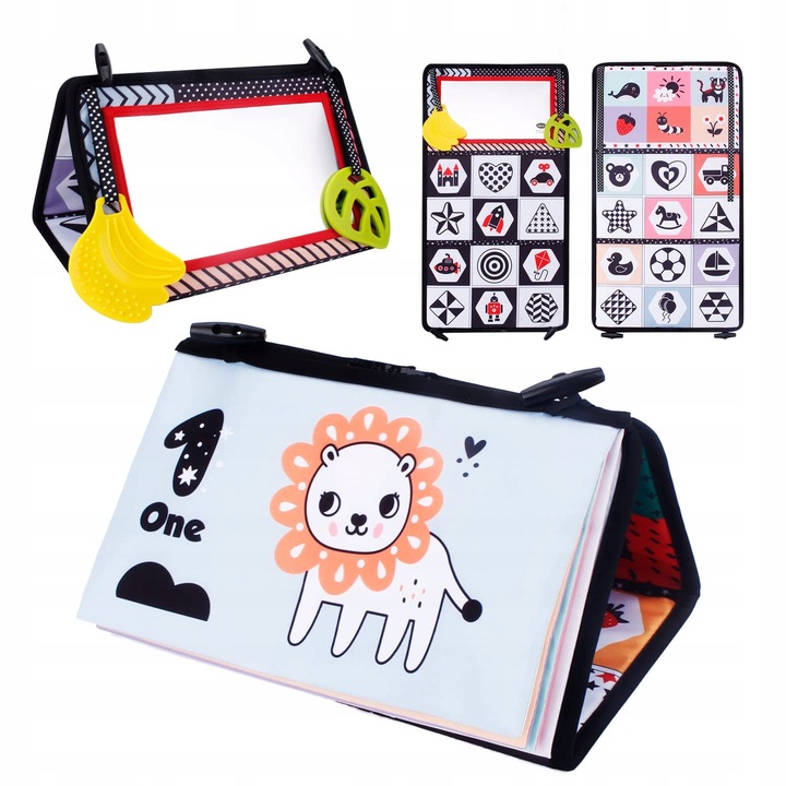 ZABAWKA SENSORYCZNA SKŁADANA Z LUSTERKIEM DLA DZIECI Wersja cyfrowa