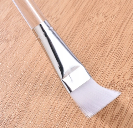 Pędzelek płaski do masek alg kwasów serum Prima Derma