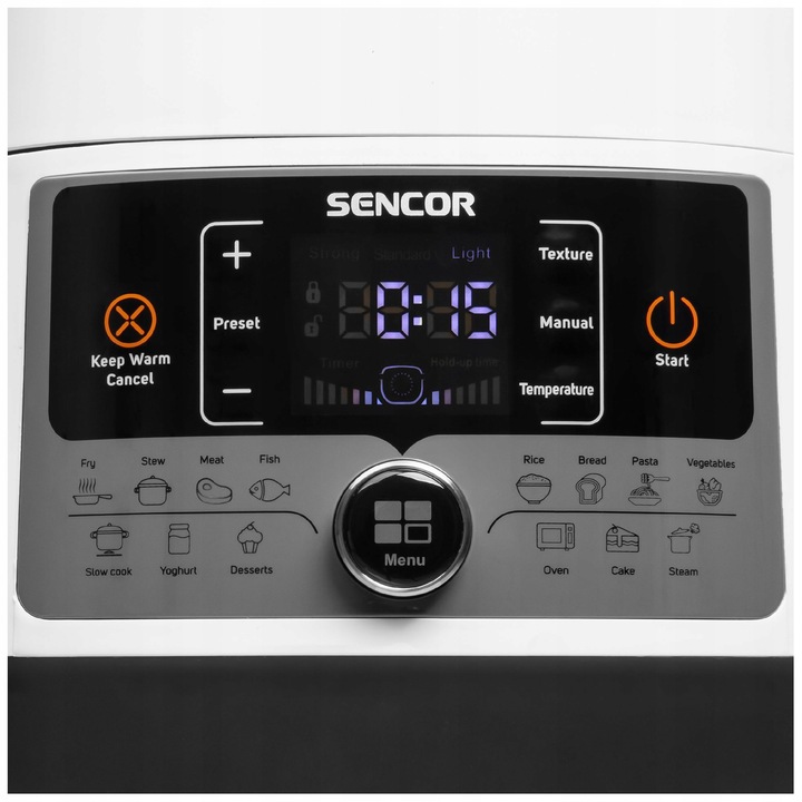 Multicooker szybkowar elektryczny 1000W 5,7L 14 PROGRAMÓW Sencor SPR 3600WH