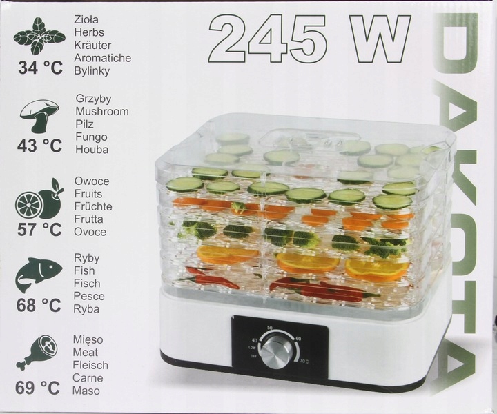 SUSZARKA DO GRZYBÓW OWOCÓW WARZYW REGULACJA ZIÓŁ