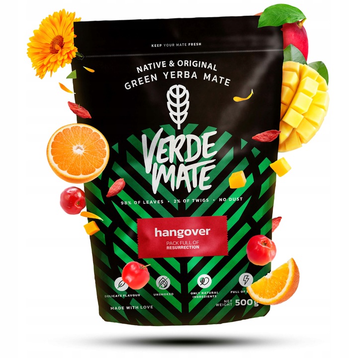 Yerba mate Verde Mate Green Hangover 0,5 kg kac