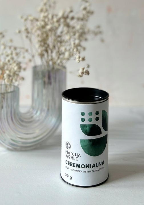 Matcha World Japońska Ceremonialna zielona herbata premium 30g