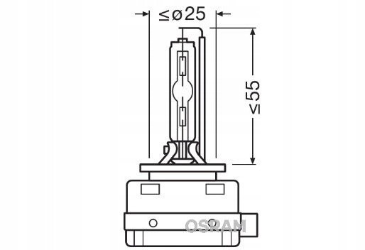 Żarówka Osram D1S 4300K Żarnik Xenon Original
