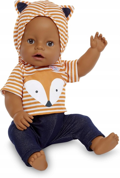 CHŁOPIEC INTERAKTYWNA LALKA BABY BORN - 9 FUNKCJI - NIE WYMAGA BATERII