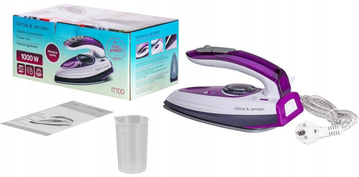 Żelazko GÖTZE & JENSEN IT100 1000W Turystyczne
