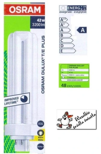 Świetlówka OSRAM DULUX T/E PLUS 42 W/840 3050lm
