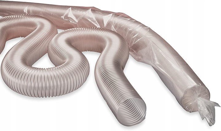 WĄŻ WENTYLACYJNY 200mm 2PU PUR PRZEWÓD ODCIĄGOWY ANTYSTATYCZNY SPIRALNY AS