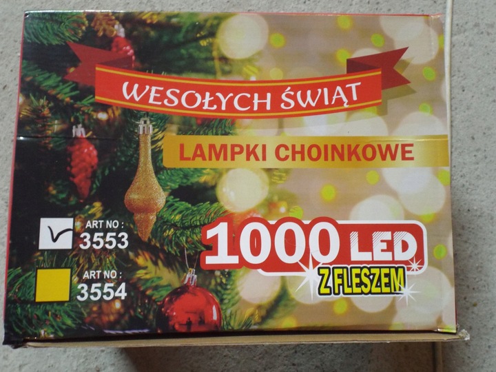 LAMPKI KURTYNA GĘSTE SOPLE CIEPŁO BIAŁE 1000 LED 25 m + FLASH ZIMNO BIAŁY