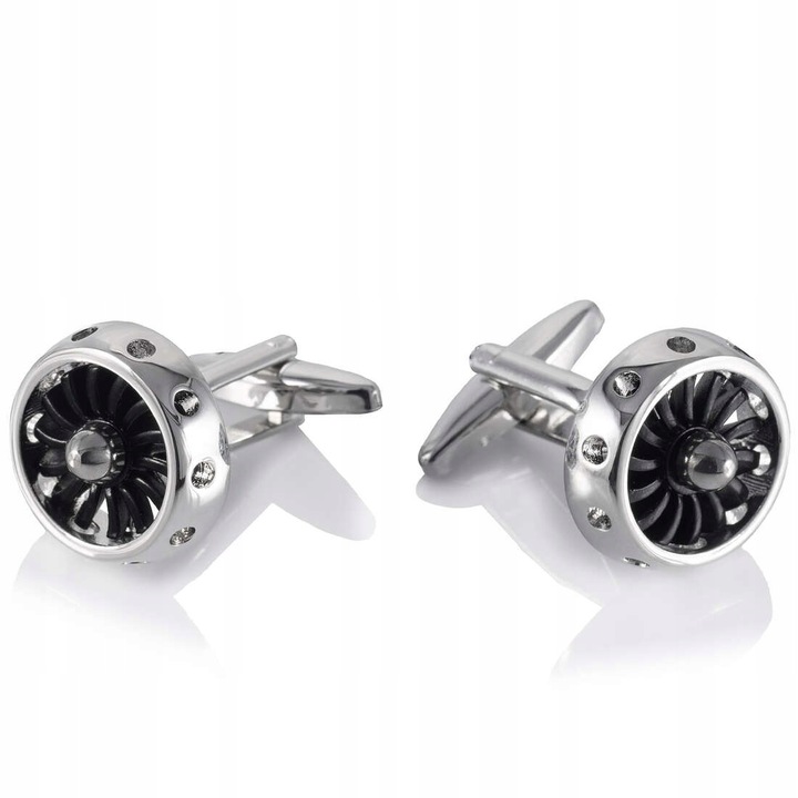 Spinki do mankietów Silnik Odrzutowy X2 N355