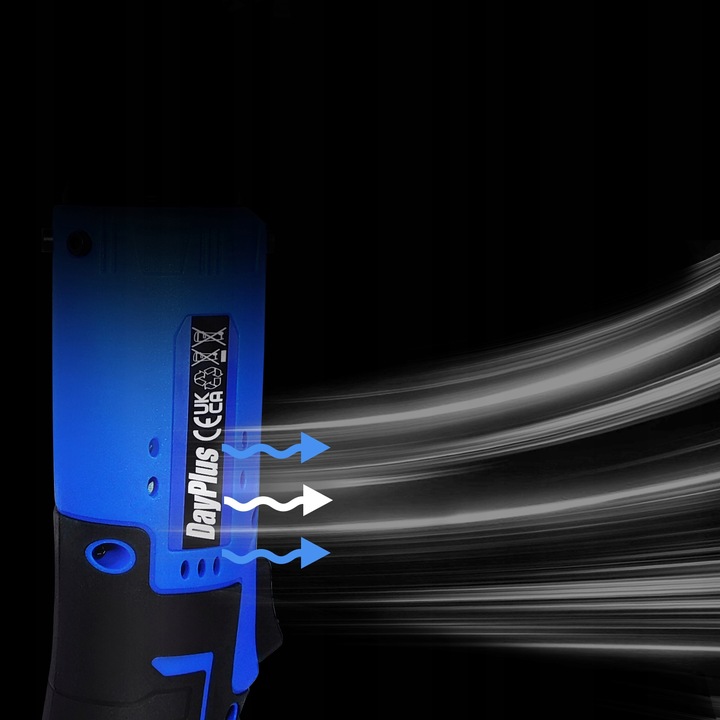 Elektryczny Klucz Akumulatorowa Udarowy Grzechotką 3/8'' 2 AKU & 7 Gniazda