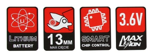 SEKATOR AKUMULATOROWY KOWADEŁKOWY 3.6V M83006