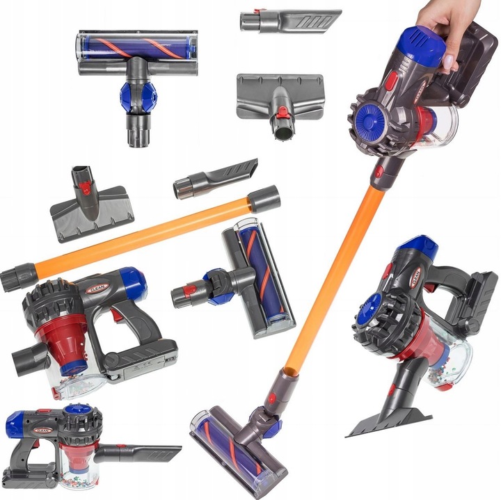 Odkurzacz dla Dzieci Pionowy Bezprzewodowy Dźwięk