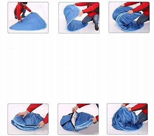 NAMIOT PLAŻOWY SAMOROZKŁADAJĄCY KEMPINGOWY WODOODPORNY OCHRONA SŁONECZNA