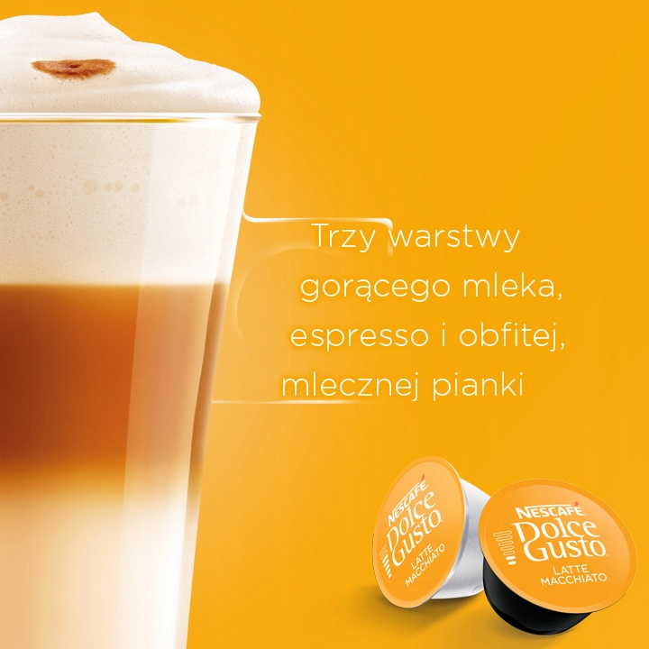Kapsułki NESCAFE DOLCE GUSTO LATTE MACCHIATO 2x16