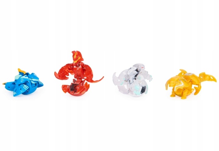 BAKUGAN EVOLUTIONS ZESTAW PLATINUM FIGURKI + MATA