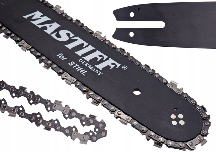 PROWADNICA 35 cm 3/8 1,3 50 OGNIW DO PIŁY STIHL+ 2 ŁAŃCUCHY