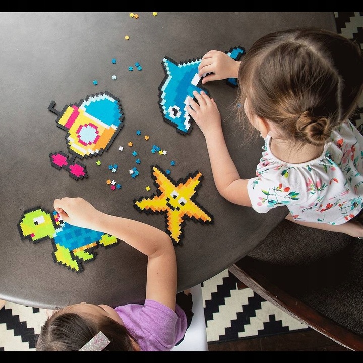 Puzzelki Pixelki Jixelz. Pod Wodą. 1500 elementów