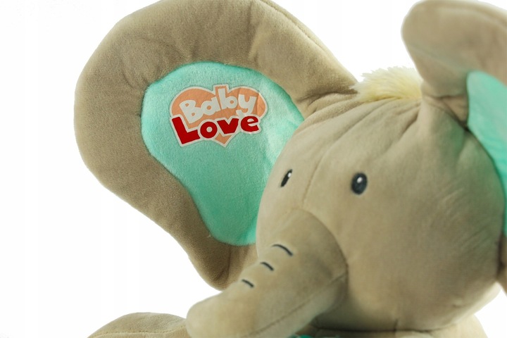 SŁONIK A KUKU INTERAKTYWNY mówi i śpiewa po polsku MADEJ miętowy