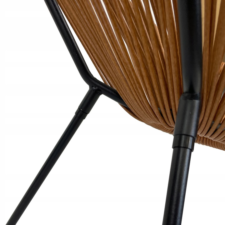 ZESTAW MEBLI OGRODOWYCH DO OGRODU TARASU NA BALKON PICO +2x ACAPULCO BRĄZ