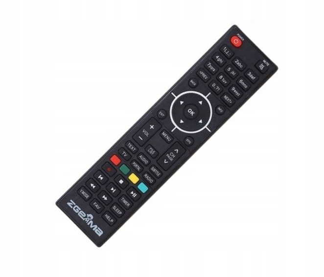 UNIWERSALNY PILOT DO DEKODER ZGEMMA SERIA H2 H5 H7 H9 H10 H11 ORYGINALNY